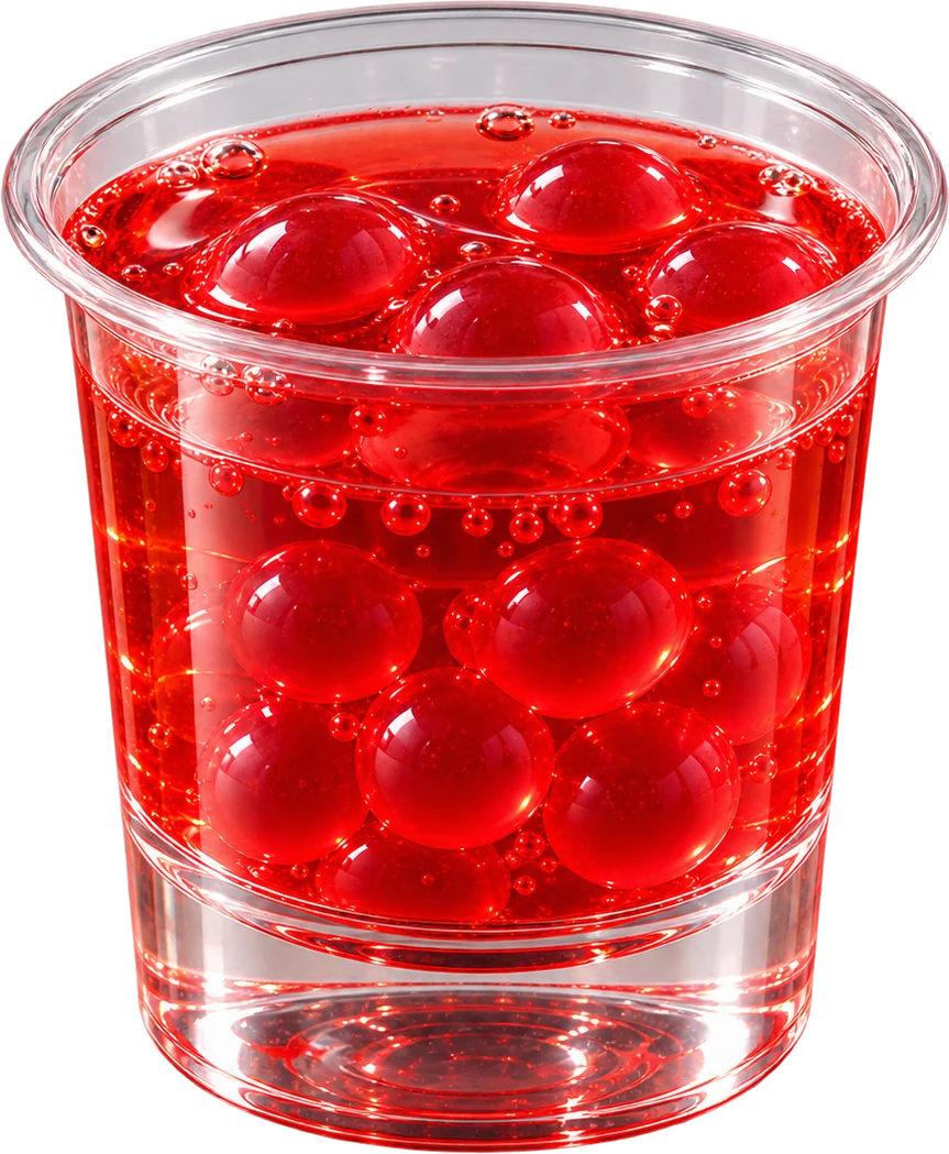 Slaim Bubble Tea Shot Himbeere