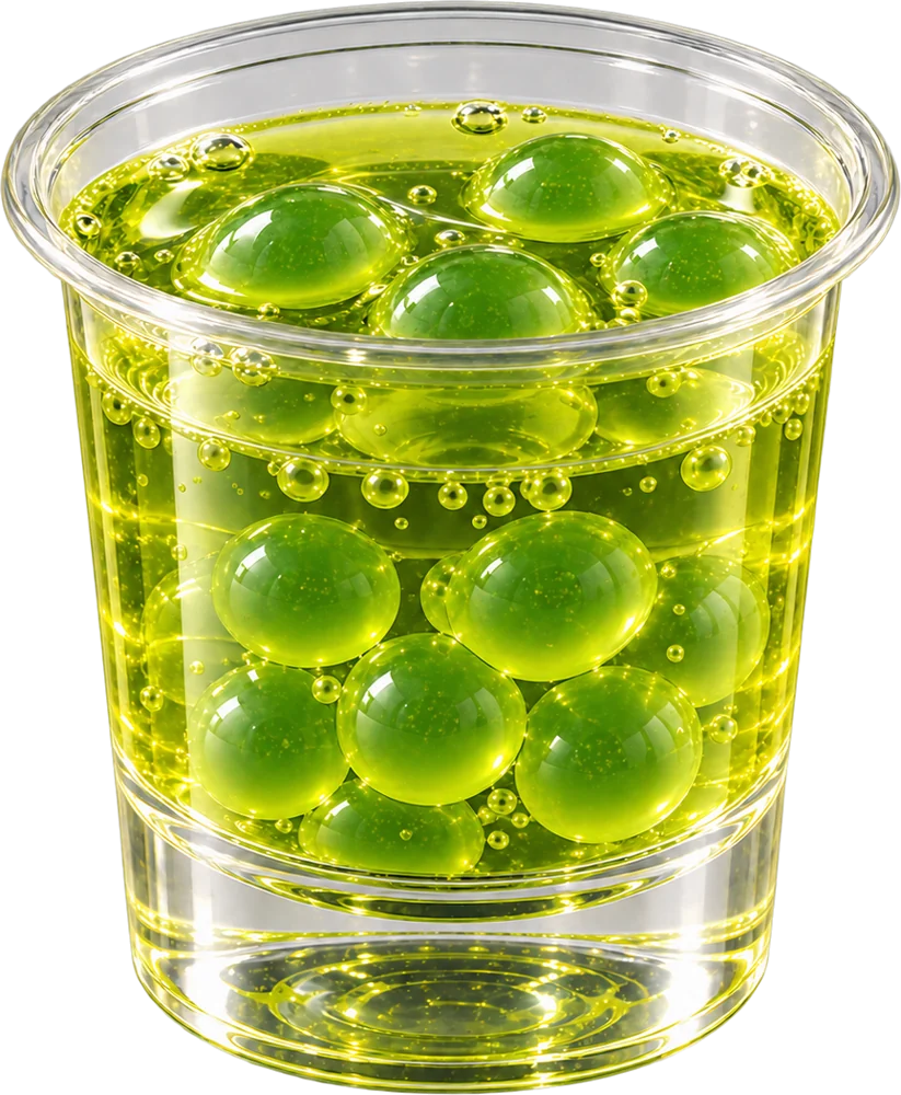 Slaim Bubble Tea Shot Saurer Apfel